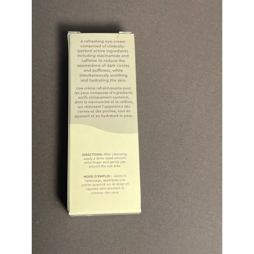 Kopari Beauty's Niacinamide & Caffeine Eye Bright Wrinkle Cream 0.5 oz‎ New